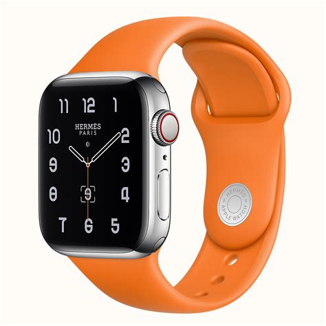 hermes orange sport band apple watch|Hermes Apple Watch band cost.